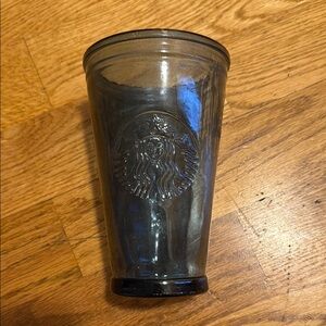 Starbucks 2022 Recycled Glass Blue Tumbler - 16 oz Rare Collectible